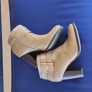 ‼️50%_5+Bundles‼️ BAMBOO Camel Colored Ankle Boots S3